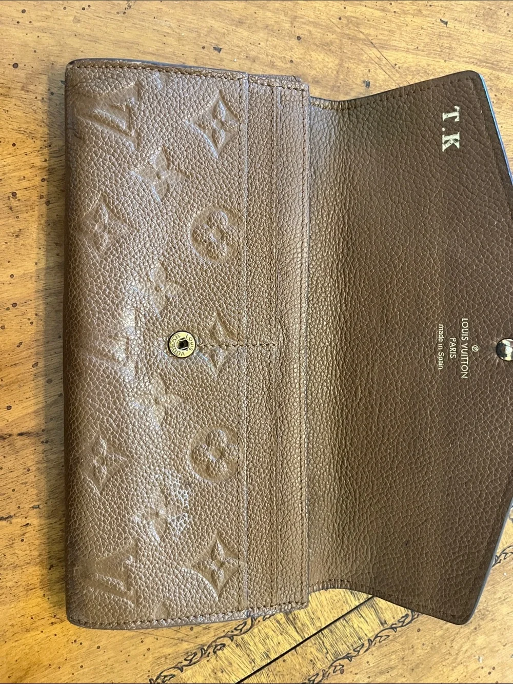 Louis Vuitton Wallet in Monogram Empreinte Leather Authentic - Picture 10 of 10